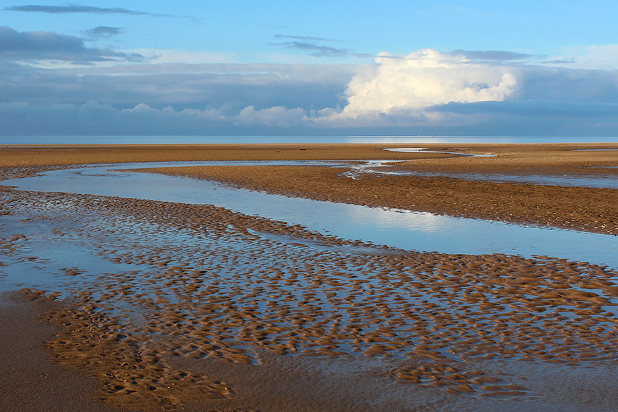Channel leading to the sea