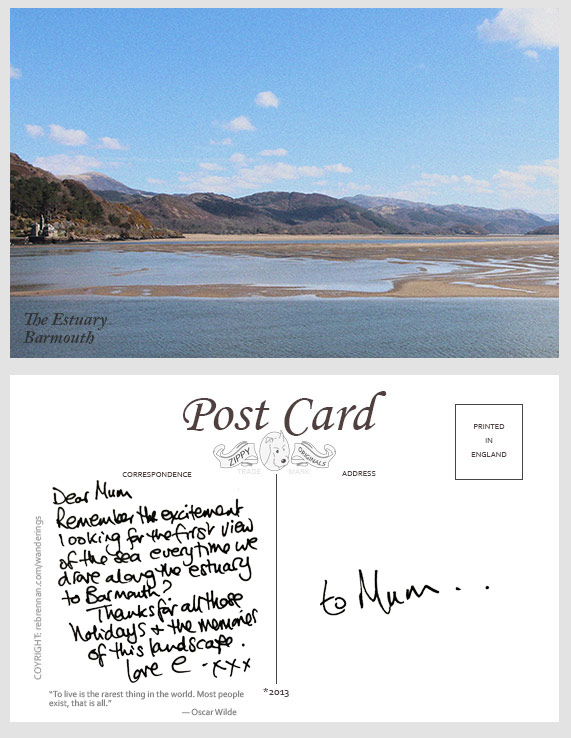 View of the estuary at Barmouth