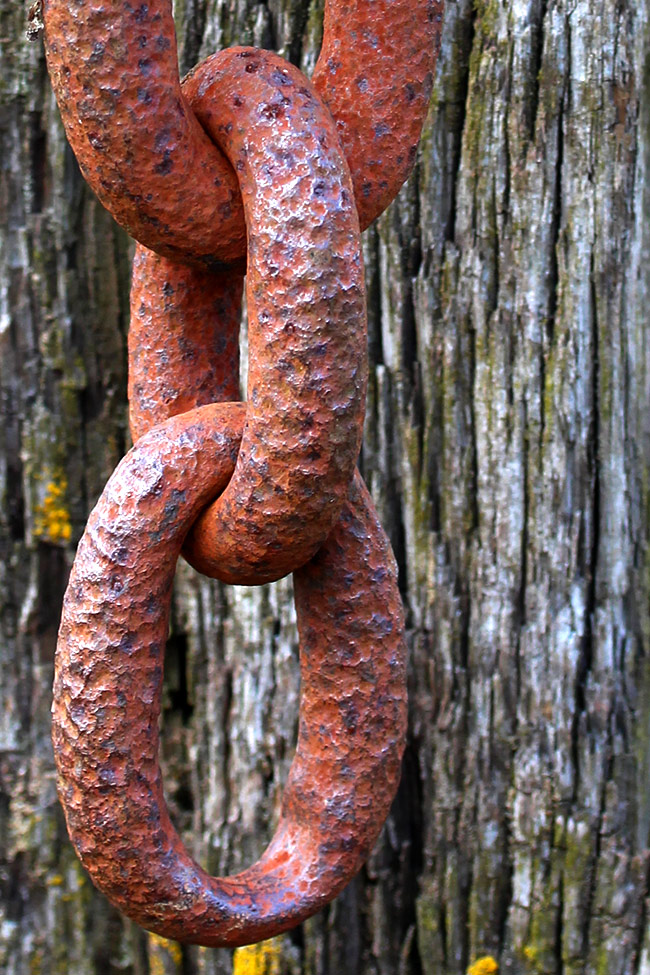 Tiller chain, Purton Hulks