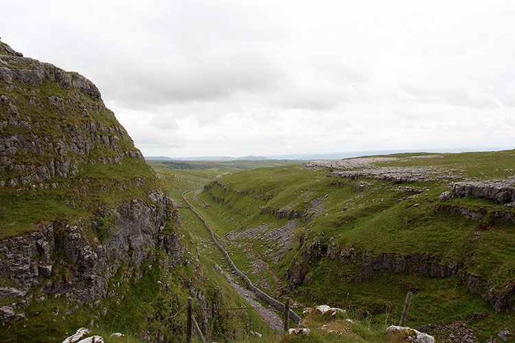 Looking down on Ing Scar (Dry Valley)